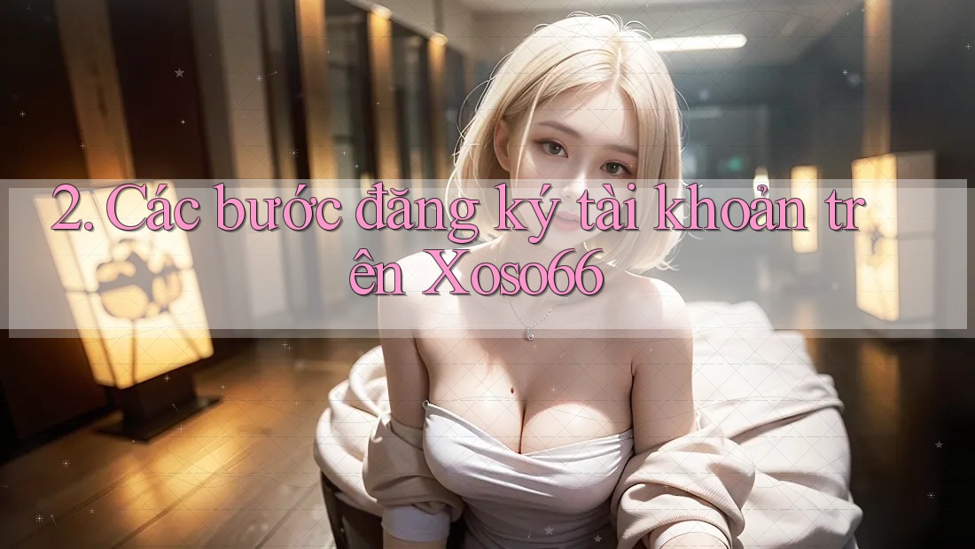 2. Các bước đăng ký tài khoản trên Xoso66 2. Các bước đăng ký tài khoản trên Xoso66
