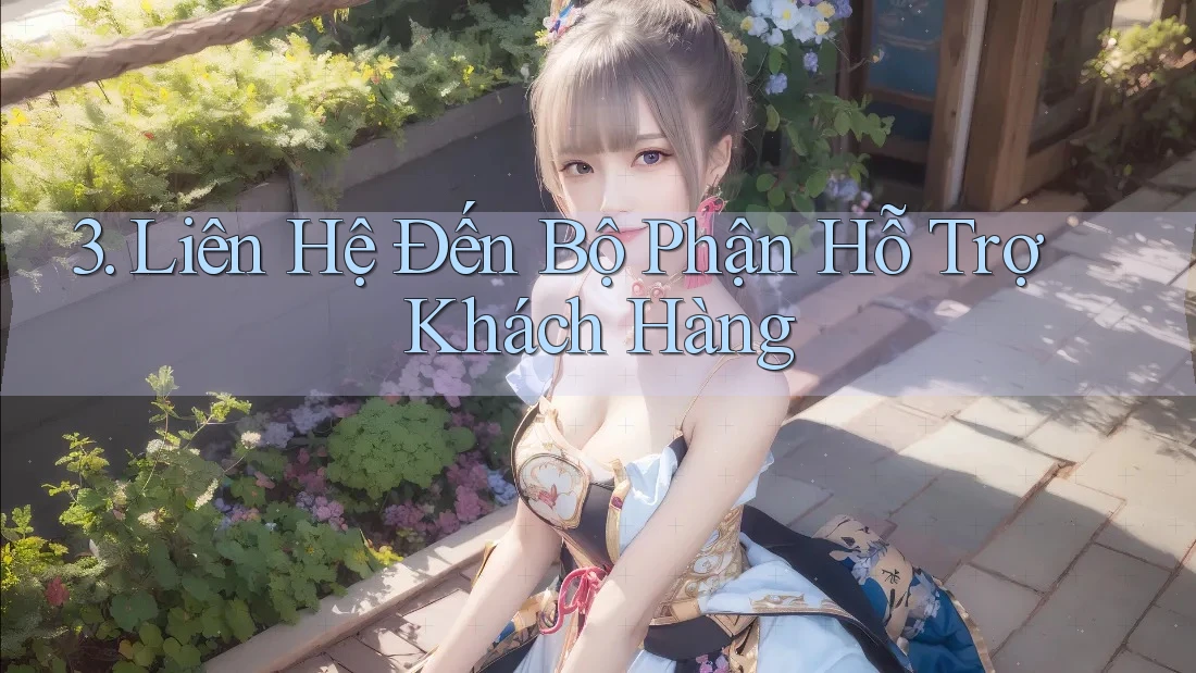 3. Liên Hệ Đến Bộ Phận Hỗ Trợ Khách Hàng