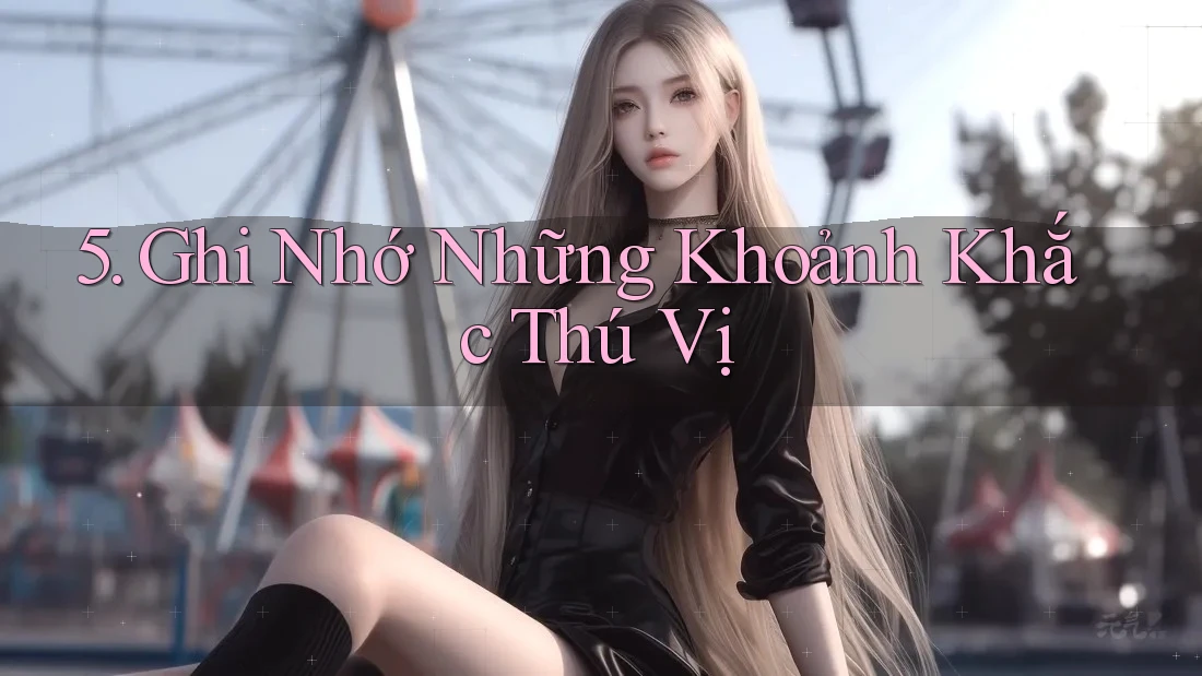 5. Ghi Nhớ Những Khoảnh Khắc Thú Vị