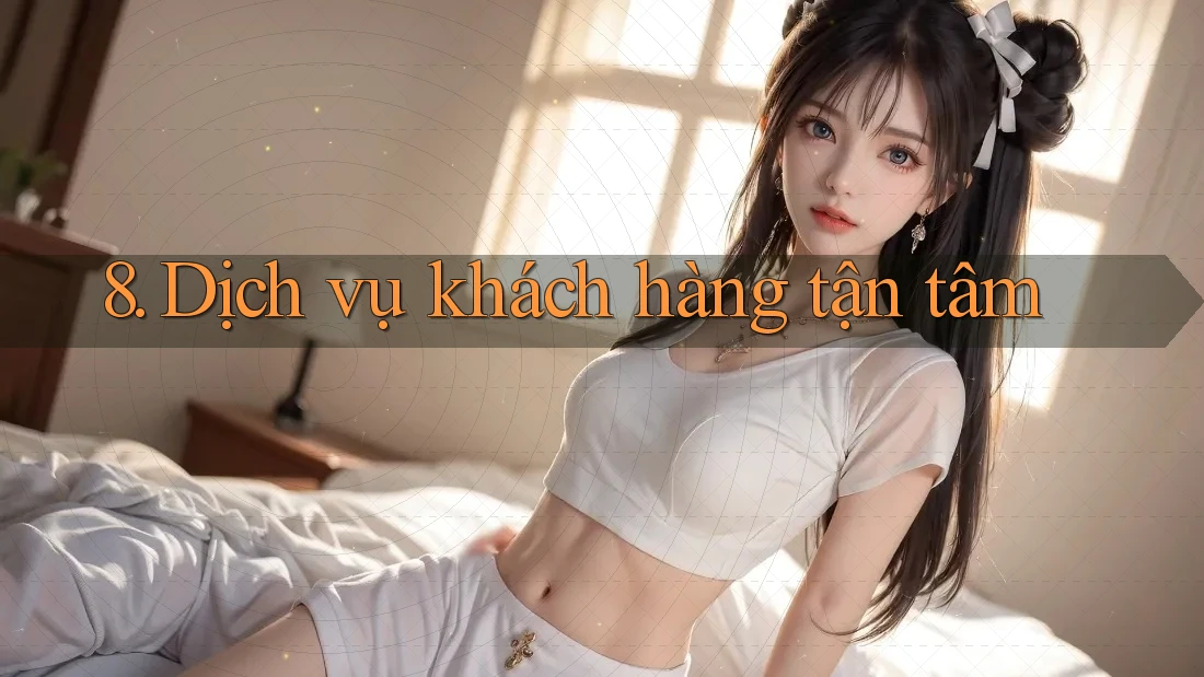 8. Dịch vụ khách hàng tận tâm 8. Dịch vụ khách hàng tận tâm