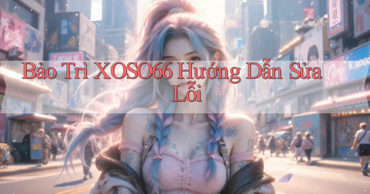 bảo trì xoso66 hướng dẫn sửa lỗi