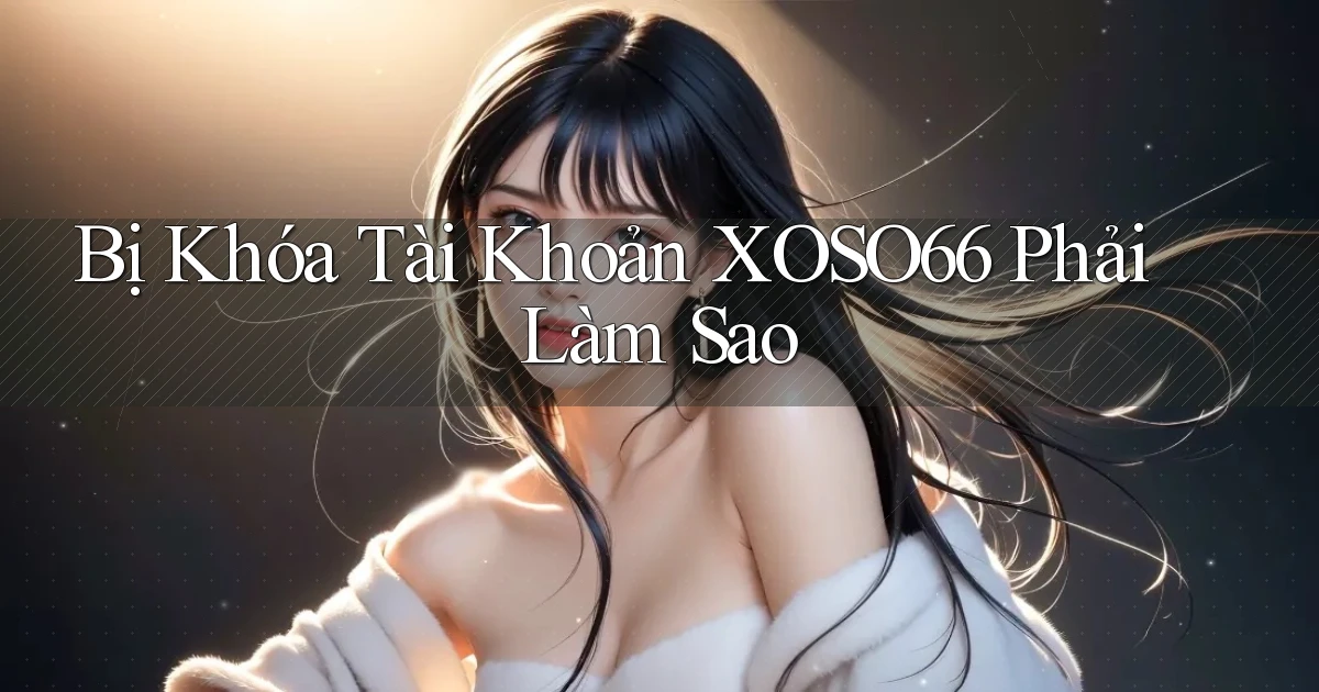 bị khóa tài khoản xoso66 phải làm sao