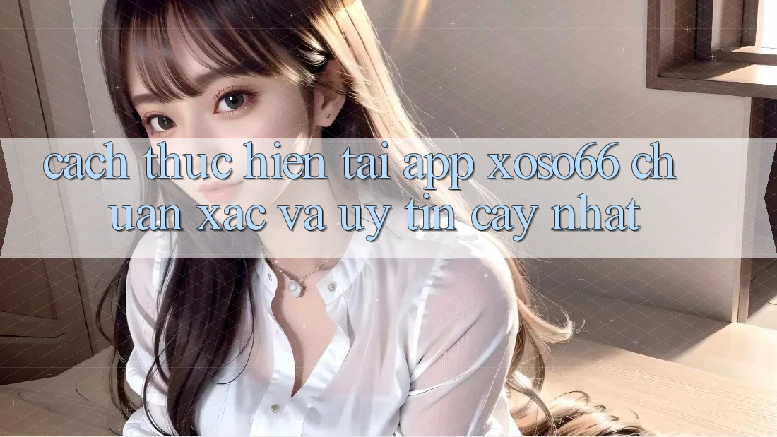 Cách thực hiện Tải App Xoso66 Chuẩn Xác Và Uy tín cậy Nhất