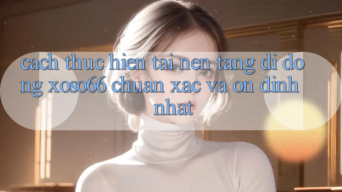 Cách thực hiện Tải Nền tảng di động Xoso66 Chuẩn Xác Và Ổn định Nhất Cách thực hiện Tải Nền tảng di động Xoso66 Chuẩn Xác Và Ổn định Nhất