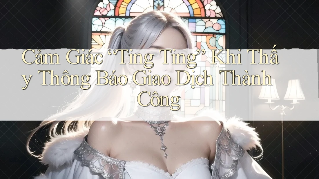Cảm Giác “Ting Ting” Khi Thấy Thông Báo Giao Dịch Thành Công