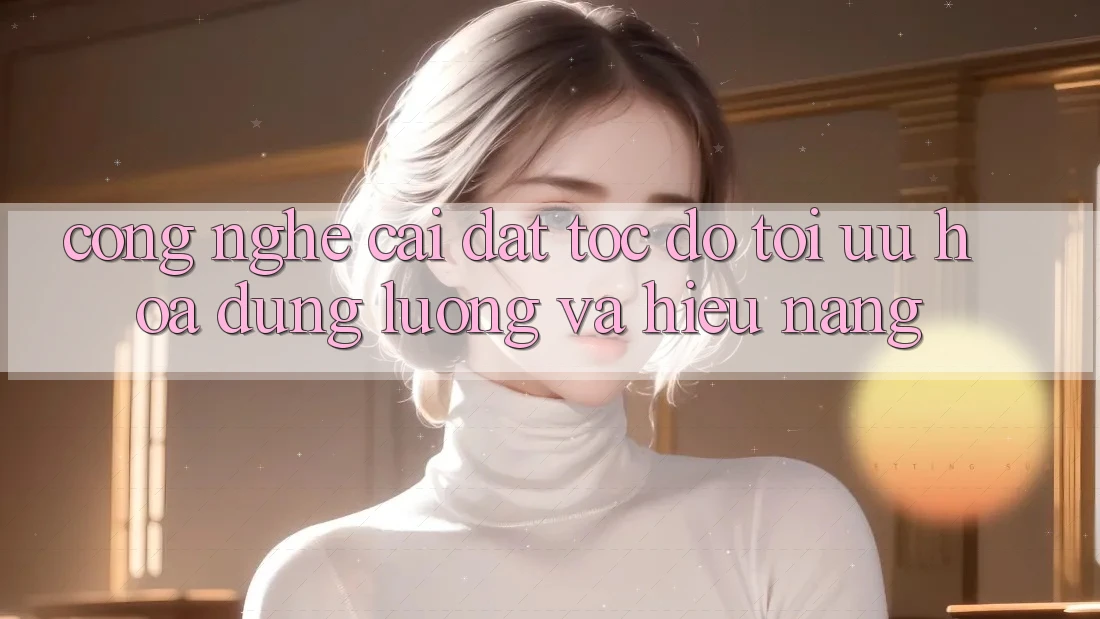 Công Nghệ “Cài đặt Tốc độ” - Tối Ưu Hóa Dung Lượng Và Hiệu Năng Công Nghệ “Cài đặt Tốc độ” - Tối Ưu Hóa Dung Lượng Và Hiệu Năng