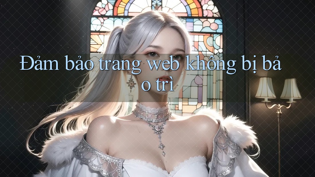 Đảm bảo trang web không bị bảo trì
