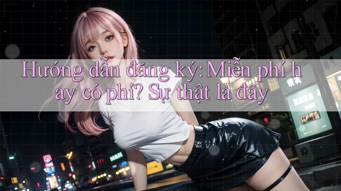 Hướng dẫn đăng ký: Miễn phí hay có phí? Sự thật là đây