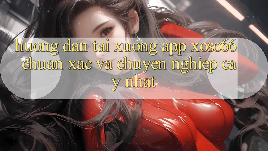 Hướng Dẫn Tải xuống App Xoso66 Chuẩn Xác Và Chuyên nghiệp cậy Nhất