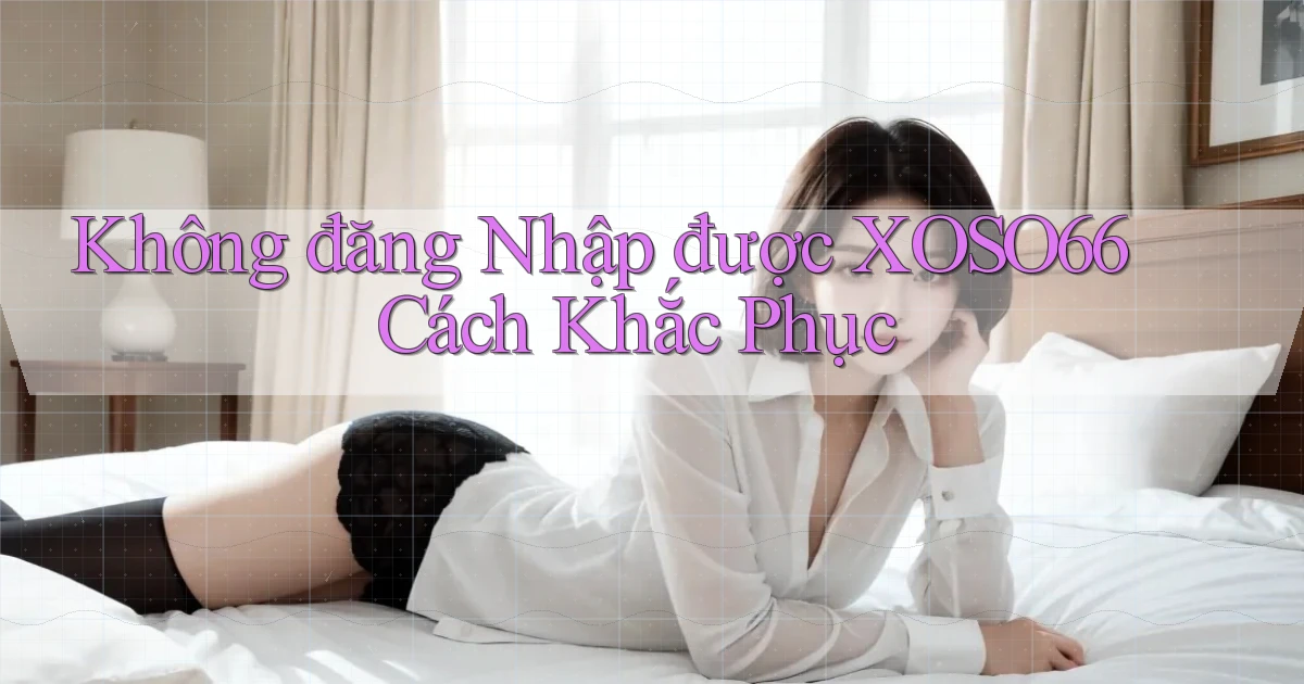 không đăng nhập được xoso66 cách khắc phục