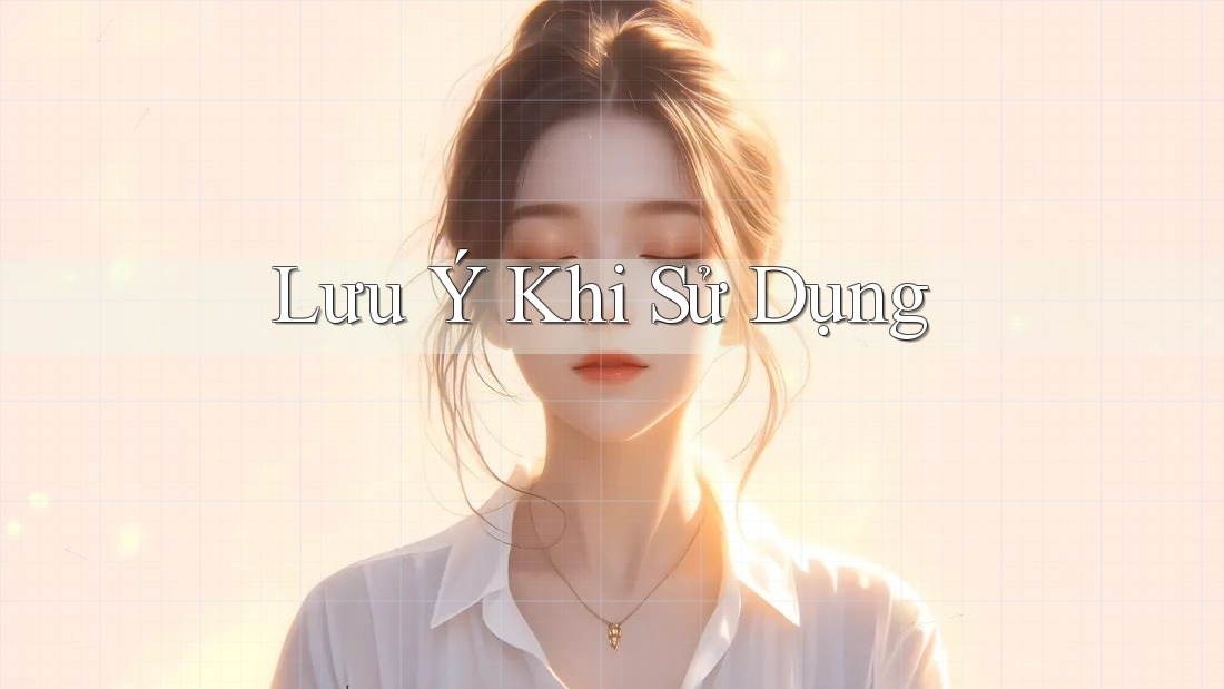 Lưu Ý Khi Sử Dụng Lưu Ý Khi Sử Dụng