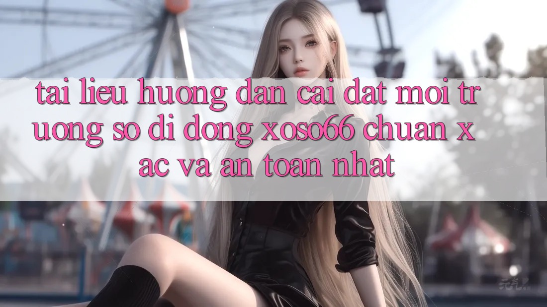 Tài liệu hướng dẫn Cài đặt Môi trường số di động Xoso66 Chuẩn Xác Và An Toàn Nhất