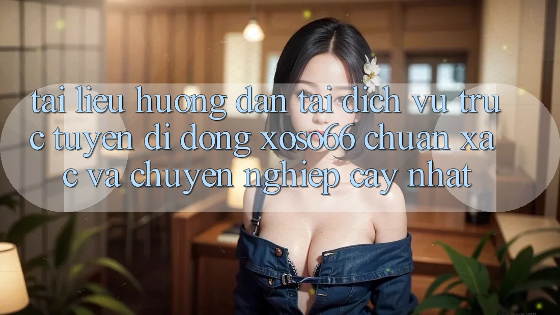 Tài liệu hướng dẫn Tải Dịch vụ trực tuyến di động Xoso66 Chuẩn Xác Và Chuyên nghiệp cậy Nhất