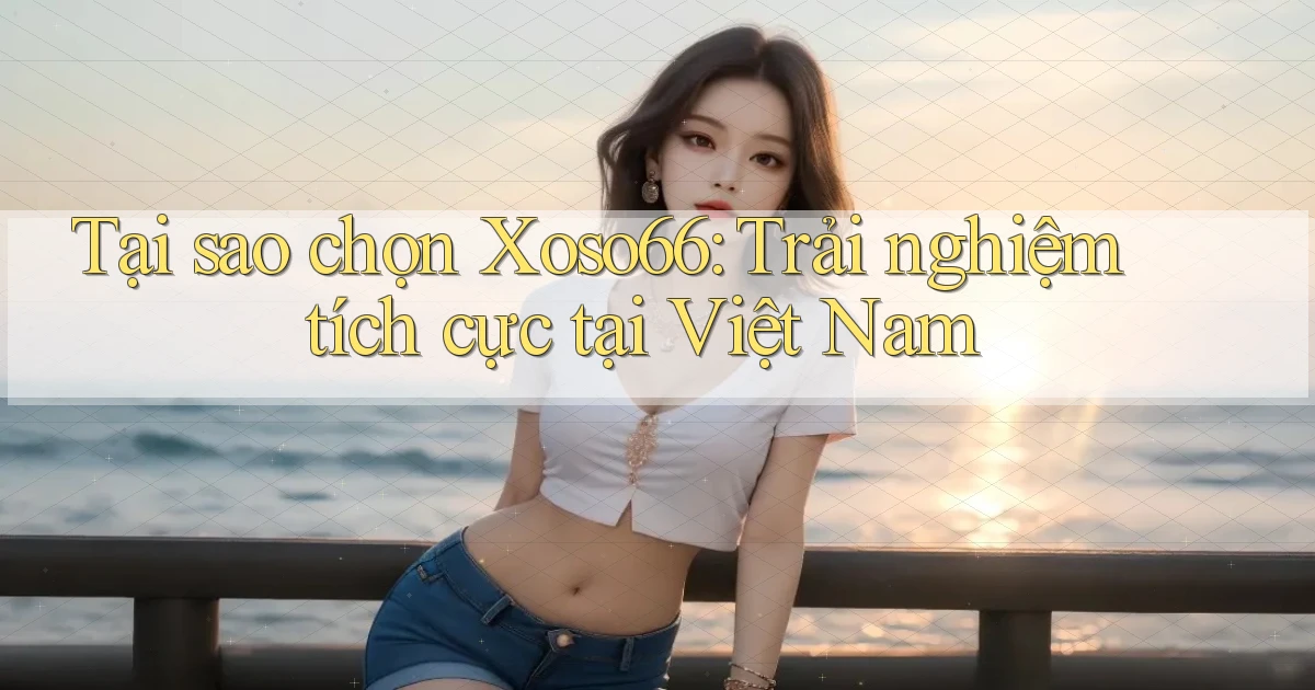 tại sao chọn xoso66 trải nghiệm tích cực tại việt nam