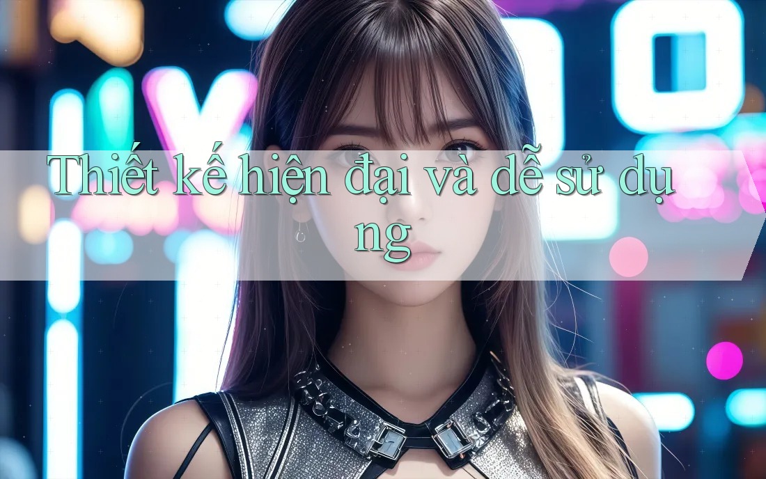Thiết kế hiện đại và dễ sử dụng
