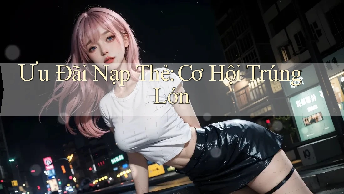 Ưu Đãi Nạp Thẻ: Cơ Hội Trúng Lớn