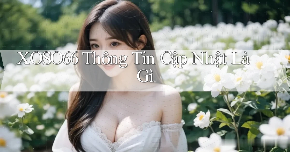 xoso66 thông tin cập nhật là gì