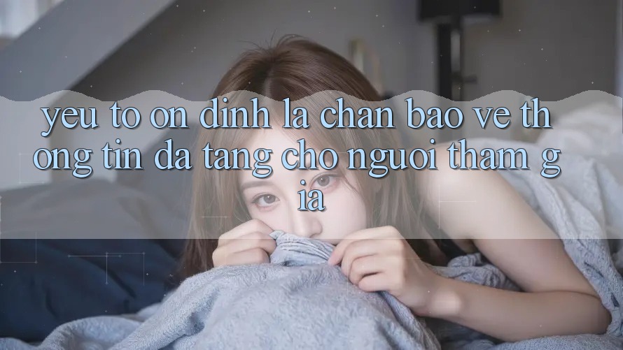 Yếu Tố “Ổn định” - Lá Chắn Bảo vệ thông tin Đa Tầng Cho Người tham gia Yếu Tố “Ổn định” - Lá Chắn Bảo vệ thông tin Đa Tầng Cho Người tham gia